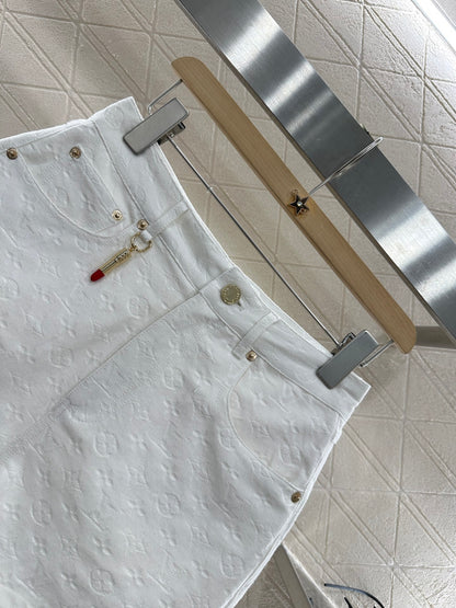 Louis *♥2025 new products Denim shorts