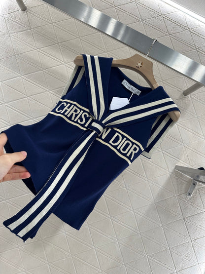 D*♥2025 new product Shawl knitted vest