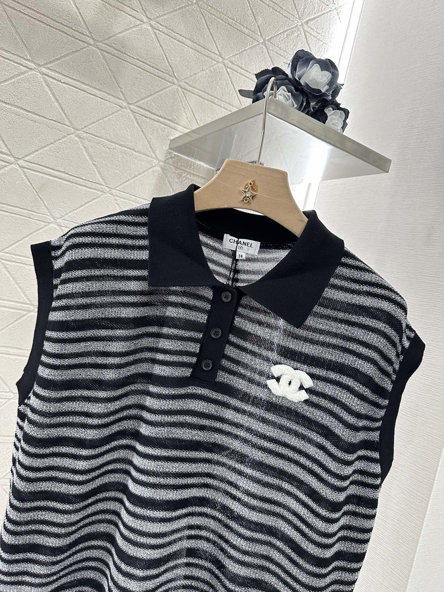 C*♥2025 new product Knitted sleeveless vest