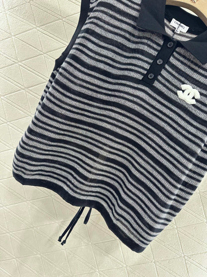 C*♥2025 new product Knitted sleeveless vest