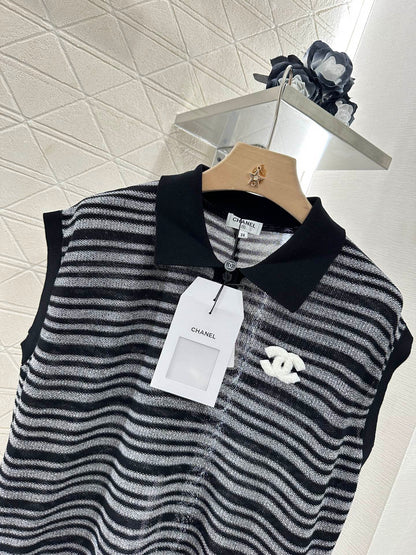 C*♥2025 new product Knitted sleeveless vest