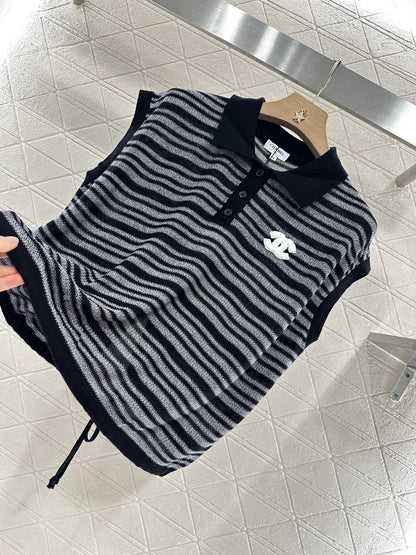C*♥2025 new product Knitted sleeveless vest