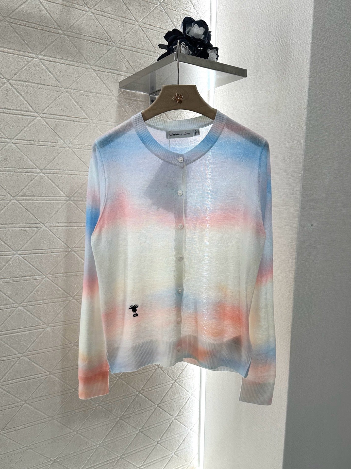 D*♥2024 new product Gradient knitted cardigan