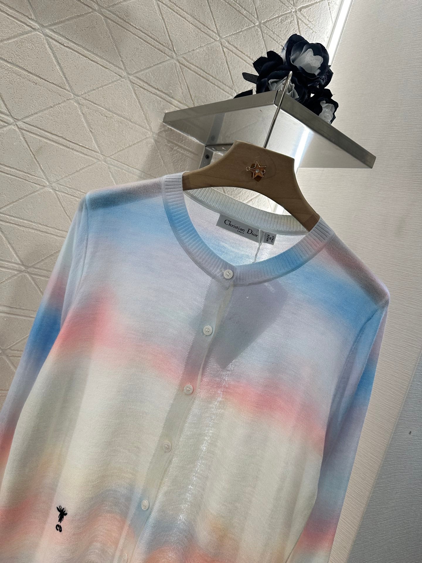 D*♥2024 new product Gradient knitted cardigan