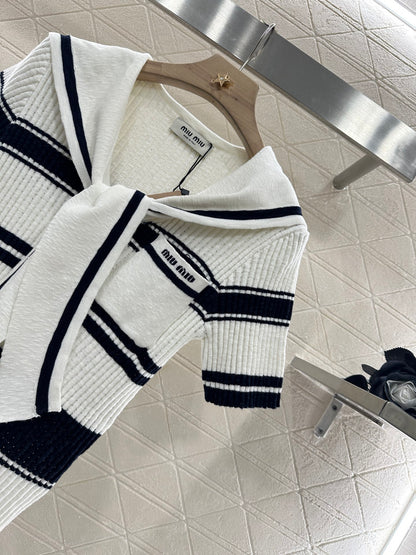 Mi*mi*♥2025 new products Knitted T-shirt
