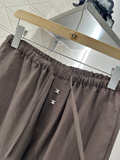 C*♥2025 new products Drawstring trousers