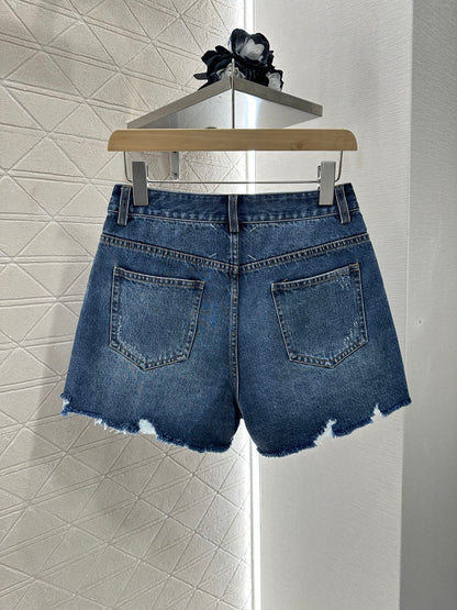 M*♥2025 new products Denim shorts