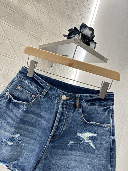 M*♥2025 new products Denim shorts