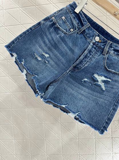 M*♥2025 new products Denim shorts