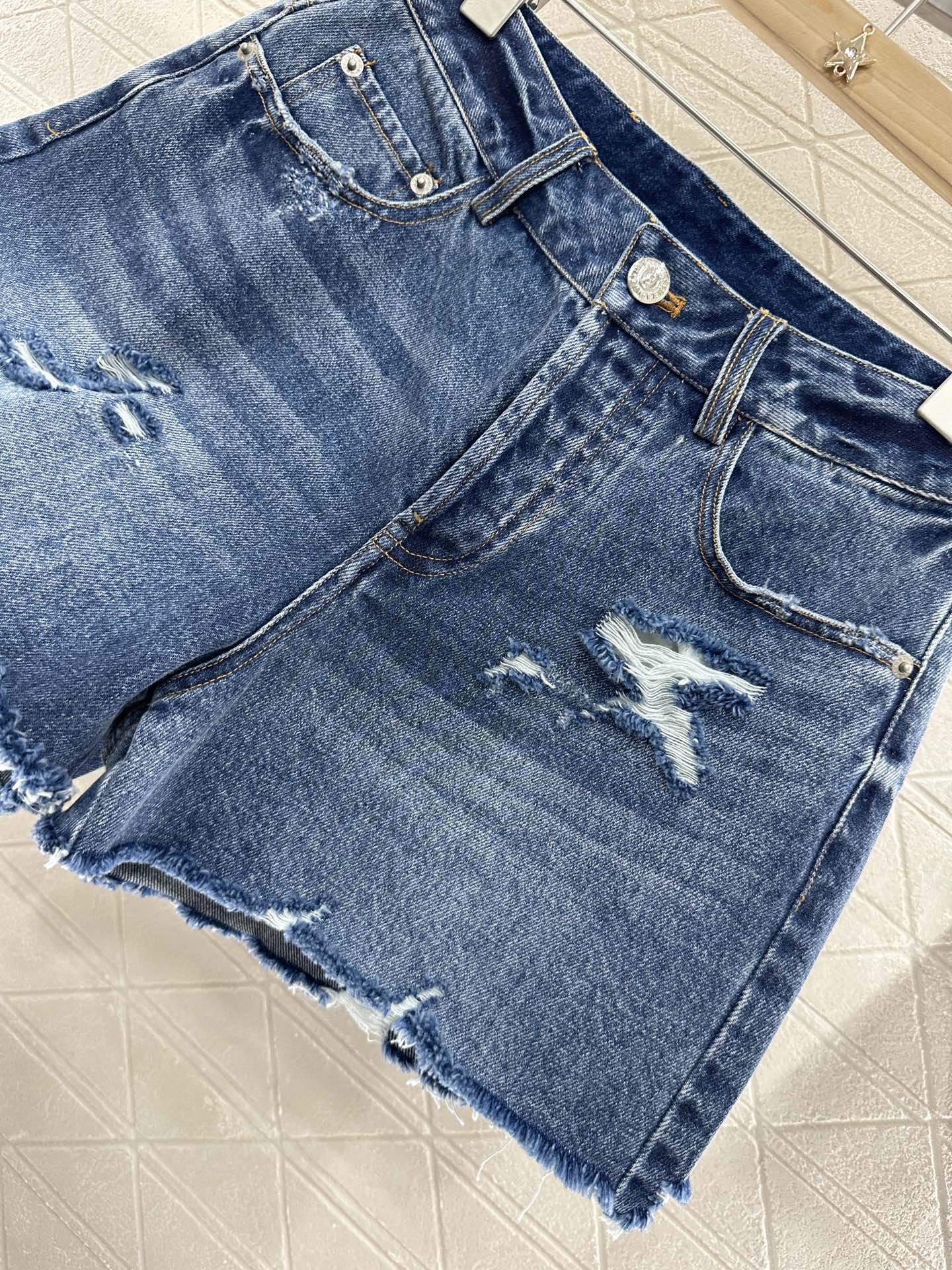 M*♥2025 new products Denim shorts