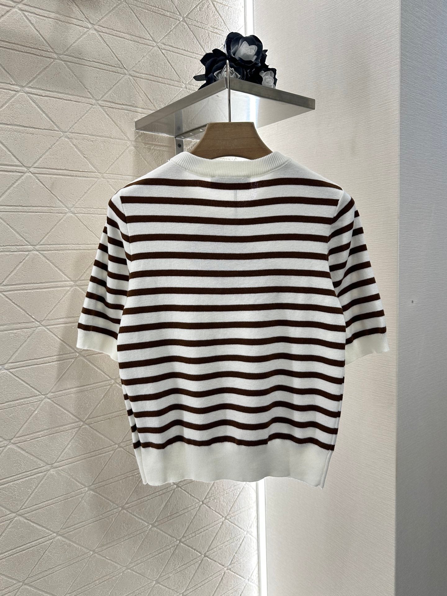 Mi*mi*♥2025 new products Knitted short sleeves