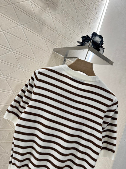 Mi*mi*♥2025 new products Knitted short sleeves