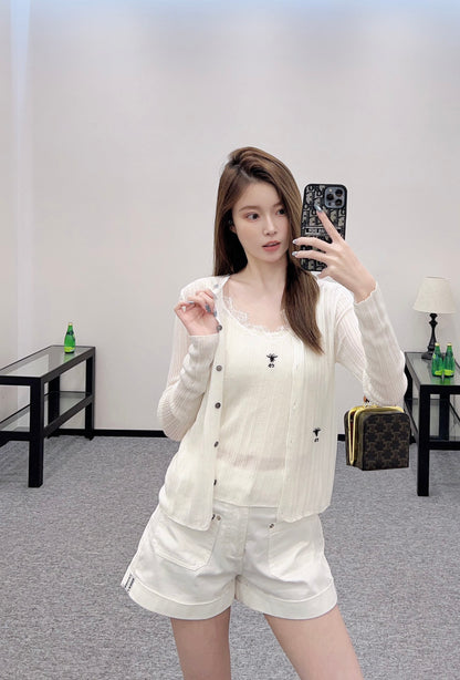 D*♥2025 new product Two suspender cardigans