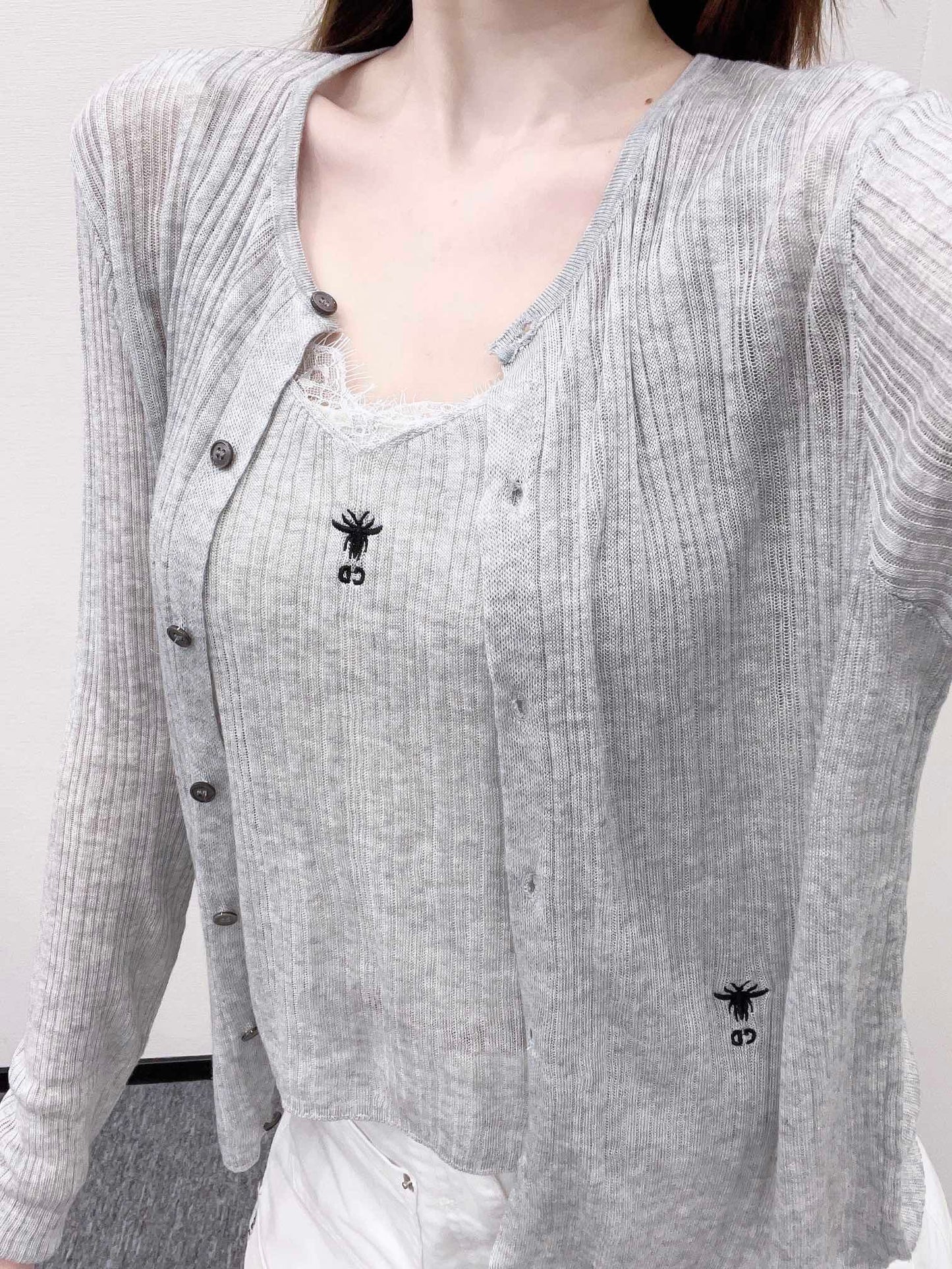D*♥2025 new product Two suspender cardigans