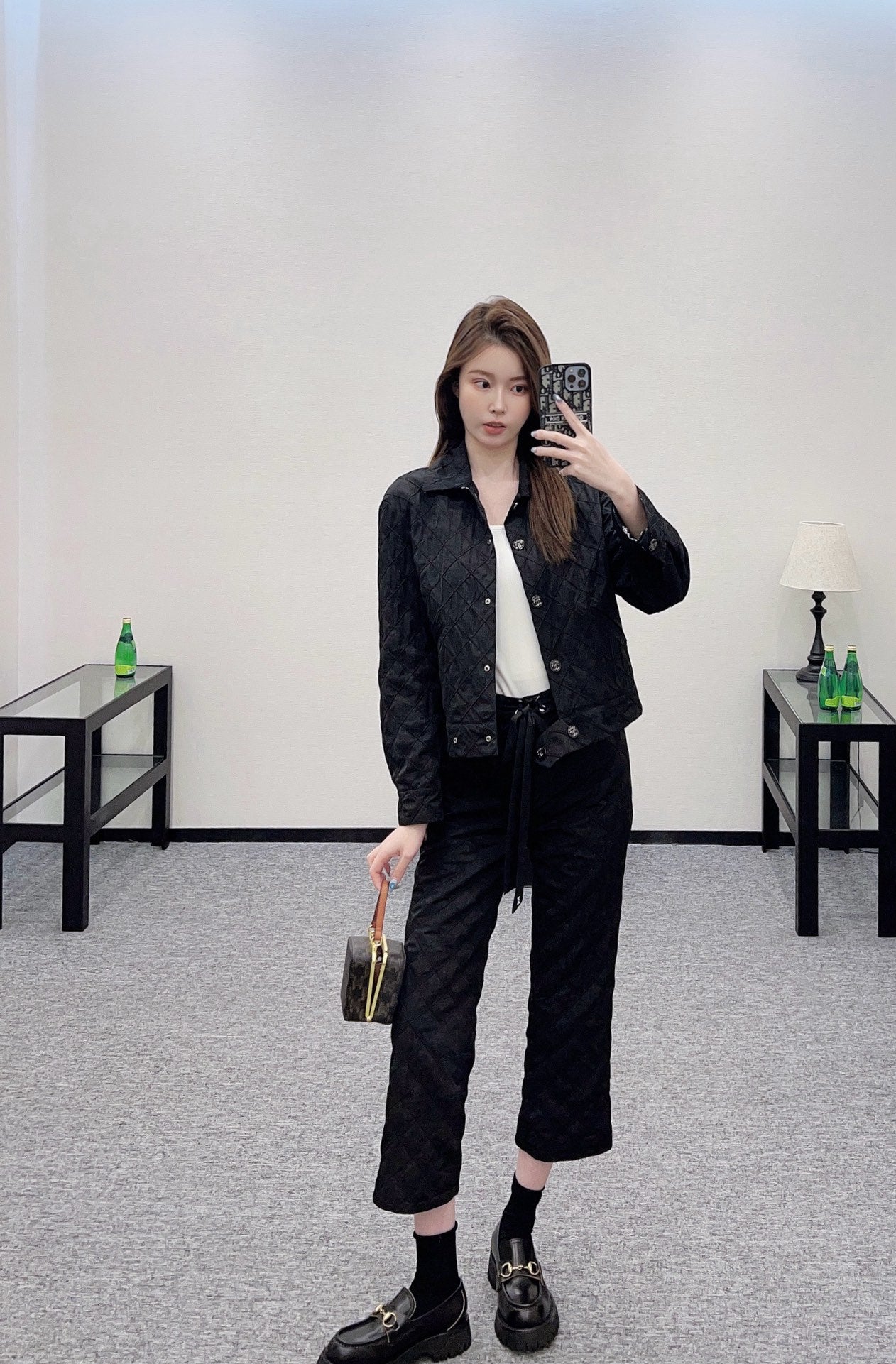 C*♥2025 new product Jacket and cropped pants set