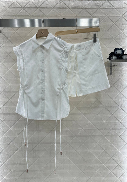 Louis *♥2025 new products Shirt and shorts set