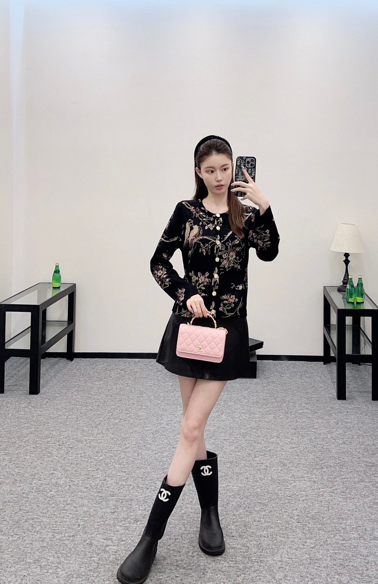 C*♥2025 new product Hot diamond knitted cardigan