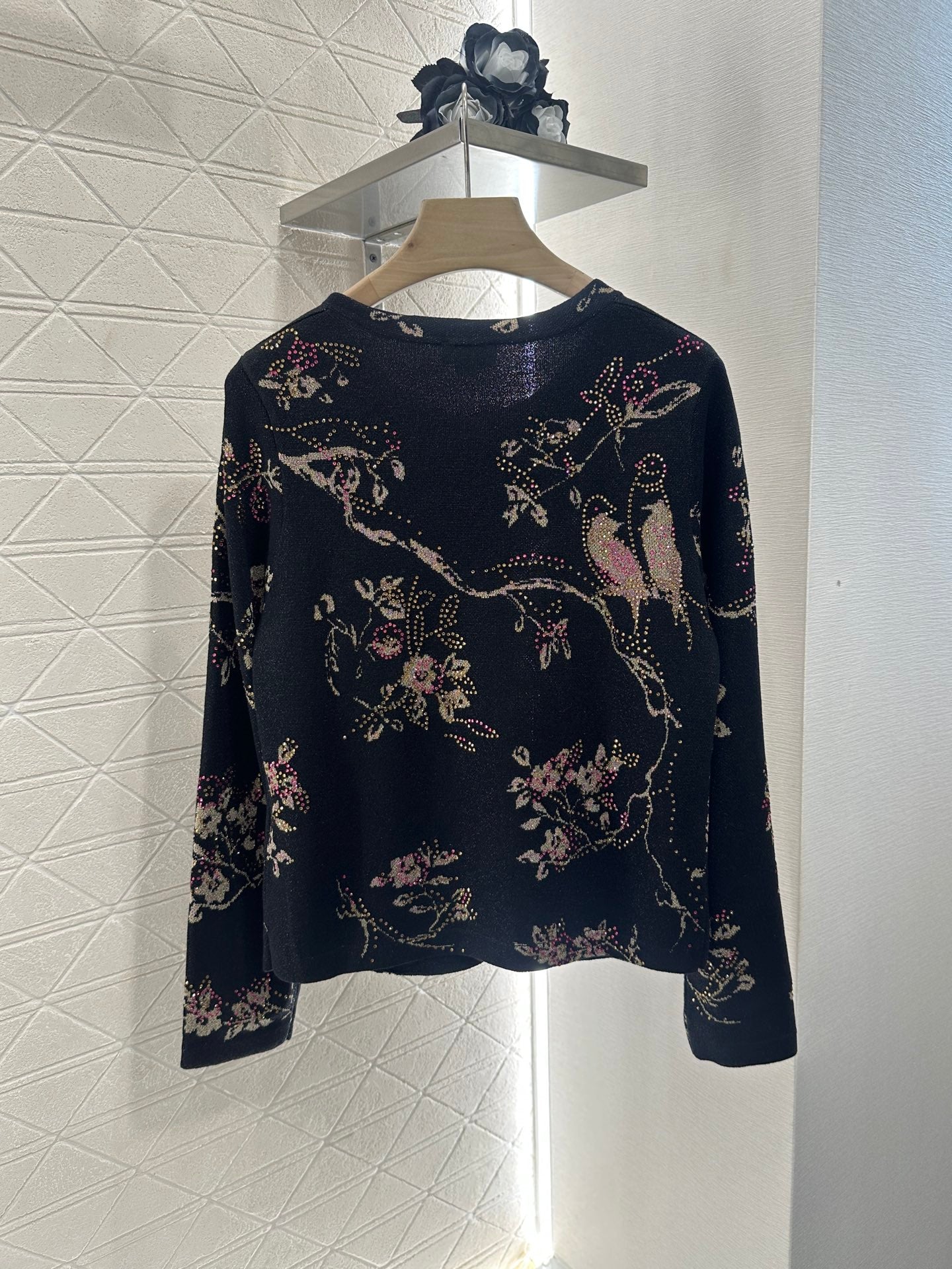 C*♥2025 new product Hot diamond knitted cardigan