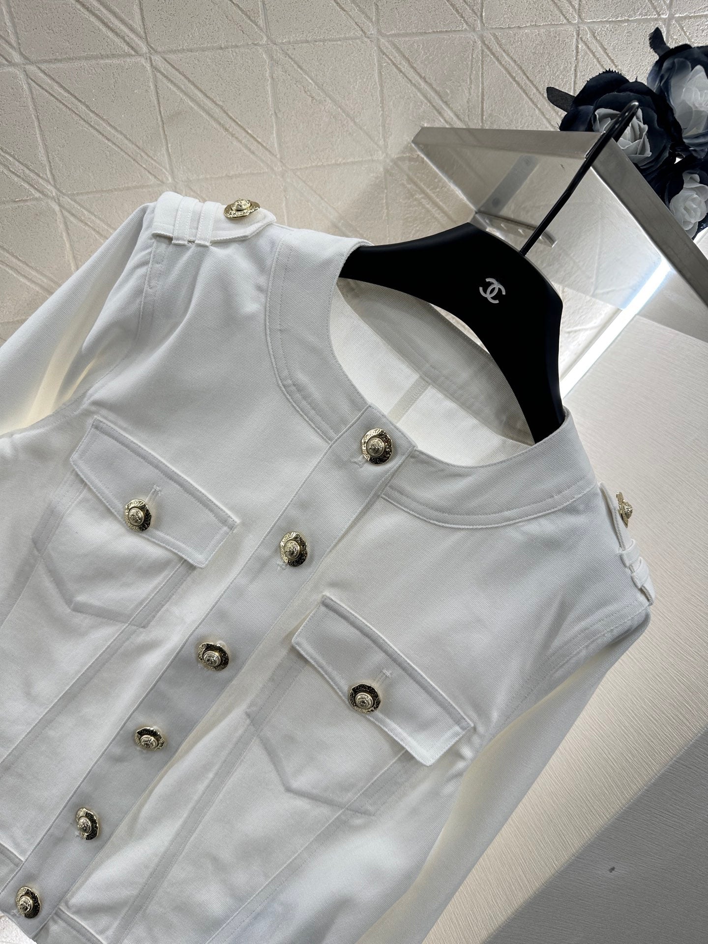 B*♥2025 new product Denim jacket and skirt set