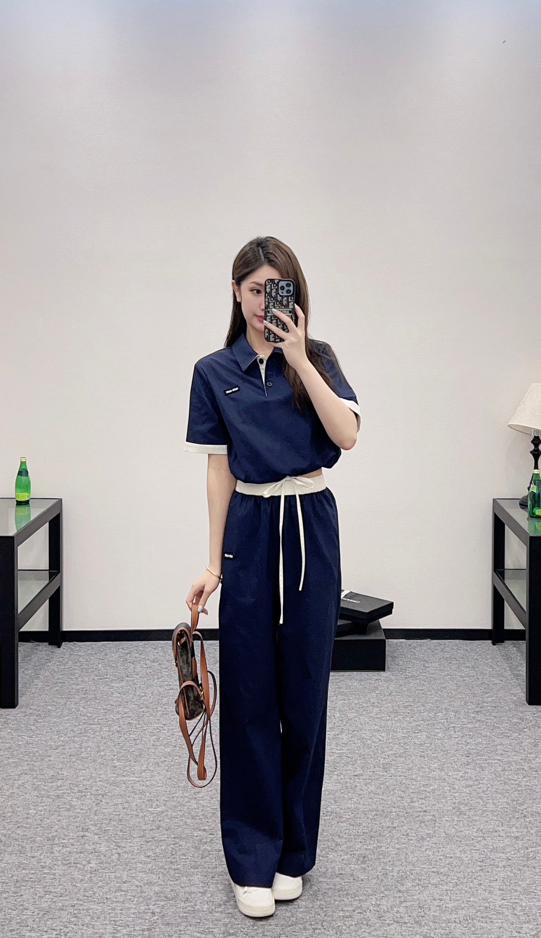 Mi*mi*♥New product Short-sleeved top and pants set