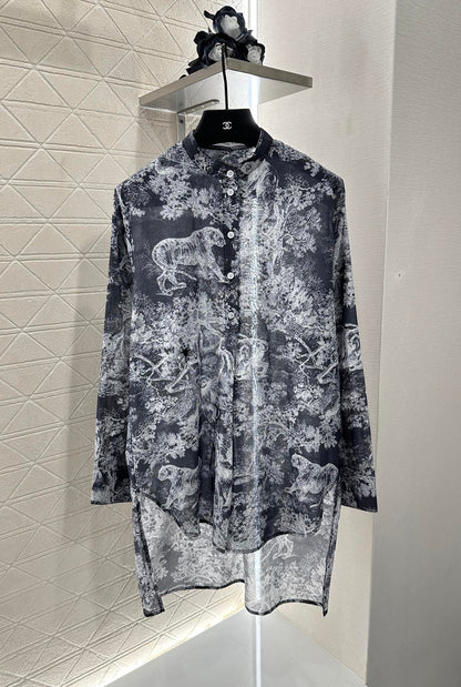 D*♥2025 new product Long shirt and skirt suit