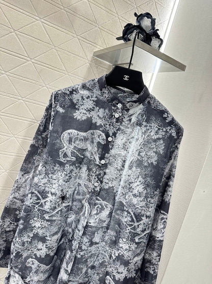 D*♥2025 new product Long shirt and skirt suit