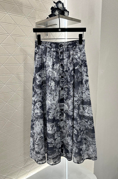 D*♥2025 new product Long shirt and skirt suit