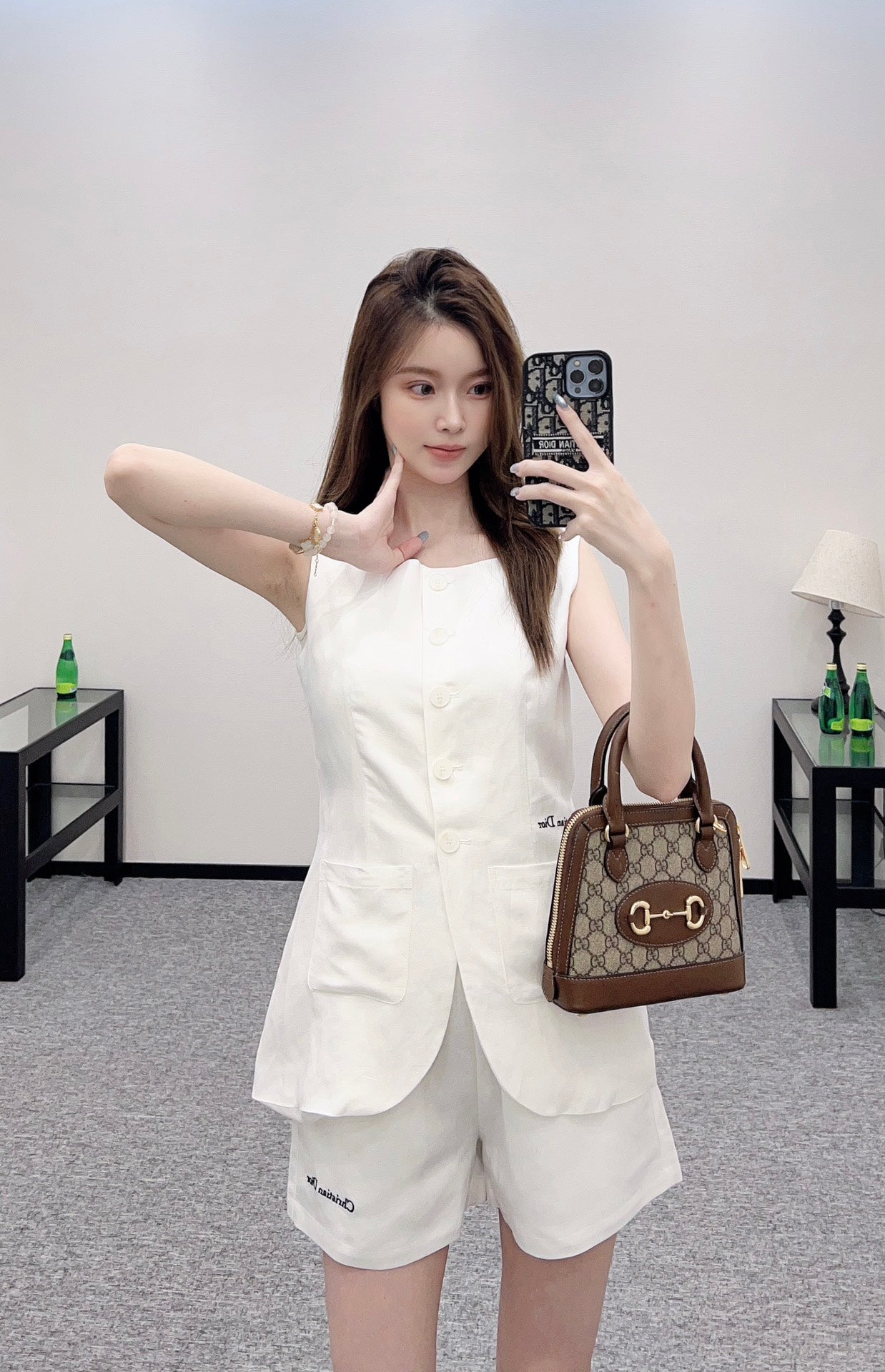 D*♥2025 new products Vest shorts set