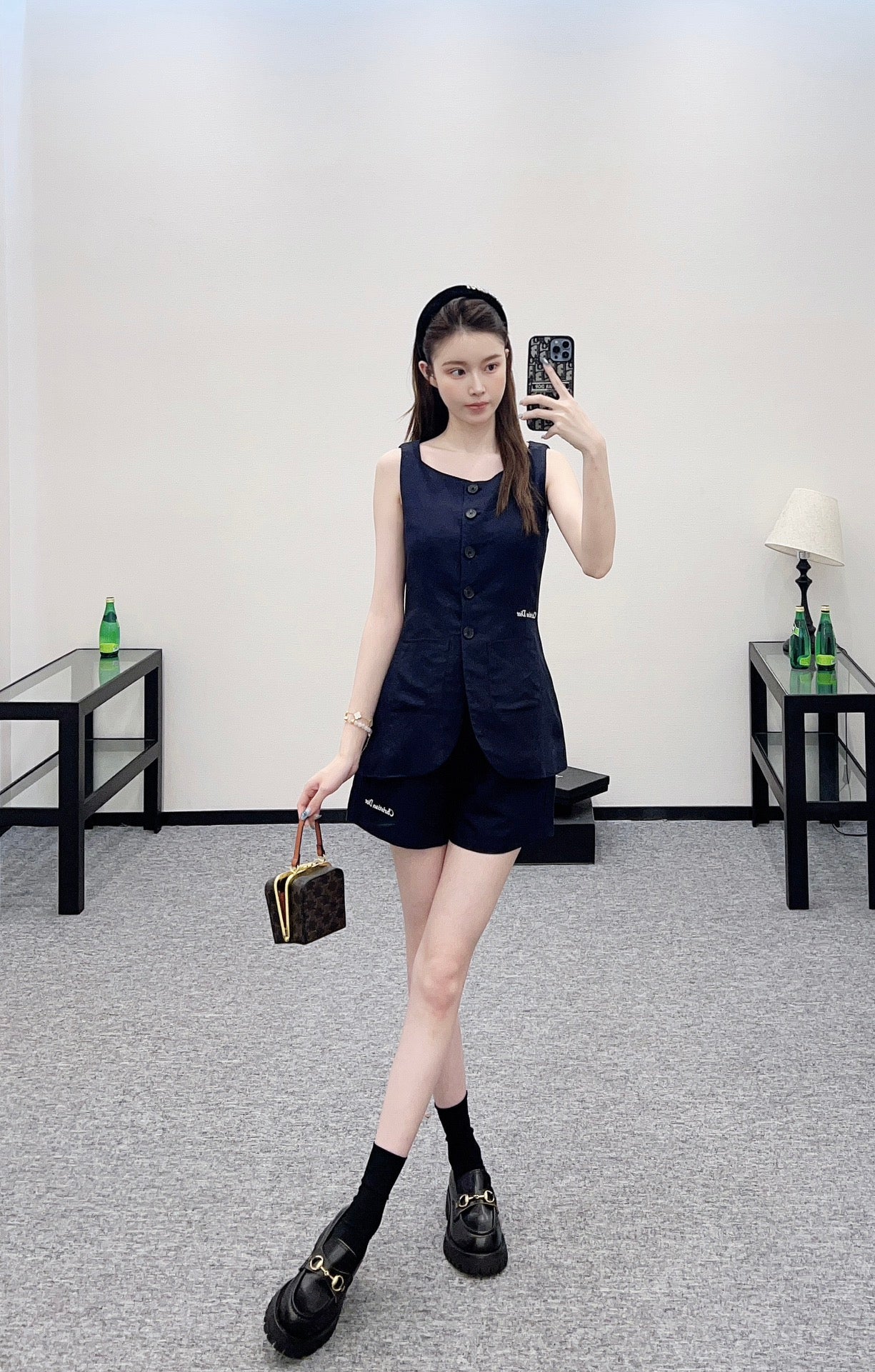 D*♥2025 new products Vest shorts set