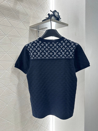 Louis *♥2025 new products Knitted short sleeves