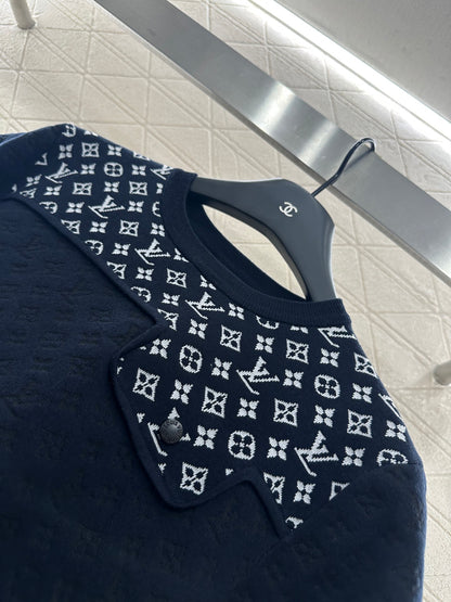 Louis *♥2025 new products Knitted short sleeves