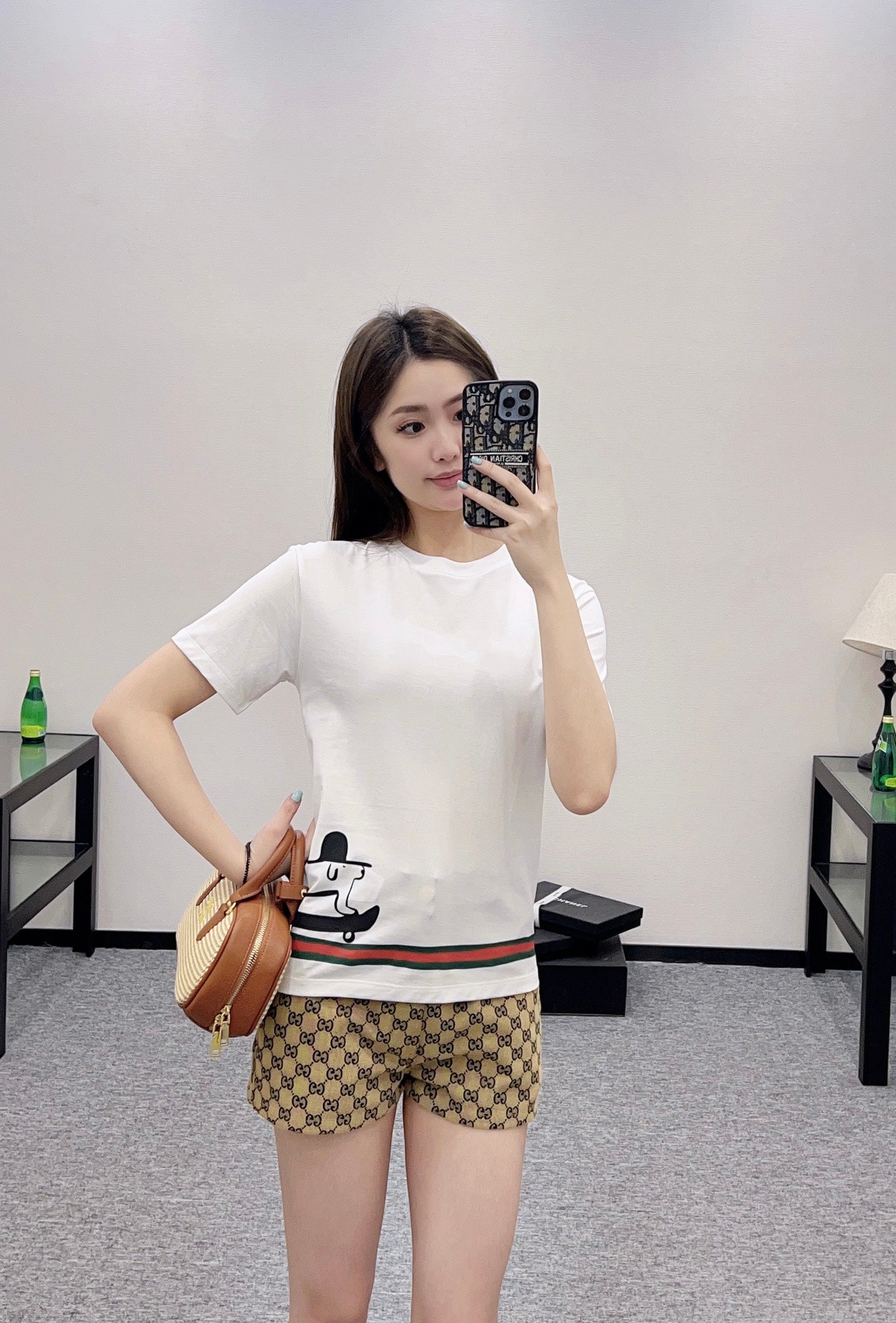 G*♥2025 new product Round neck T-shirt