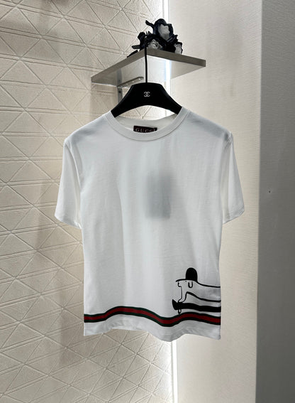 G*♥2025 new product Round neck T-shirt
