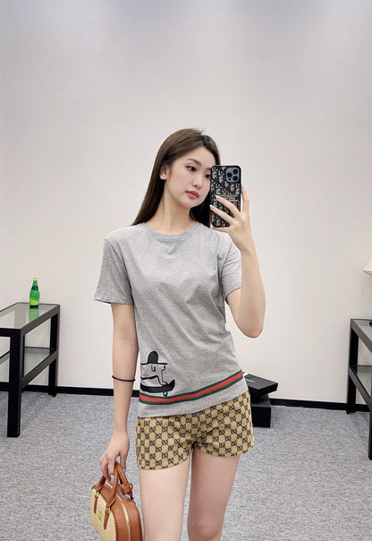 G*♥2025 new product Round neck T-shirt
