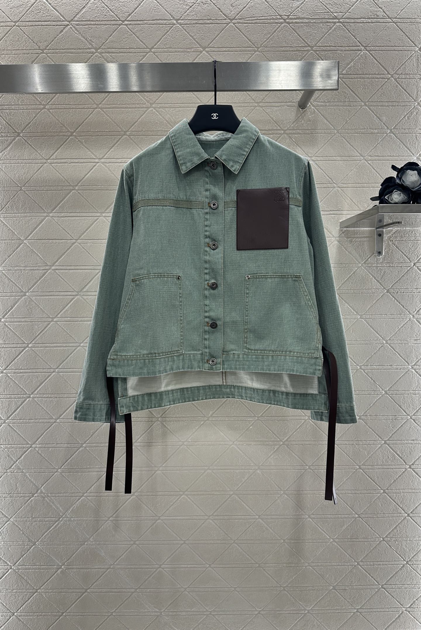 L*♥2025 new products Jacket and shorts set