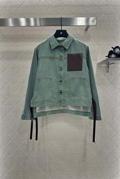 L*♥2025 new products Jacket and shorts set