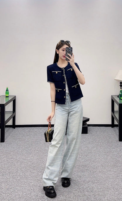 C*♥2025 new product Short-sleeved jacket
