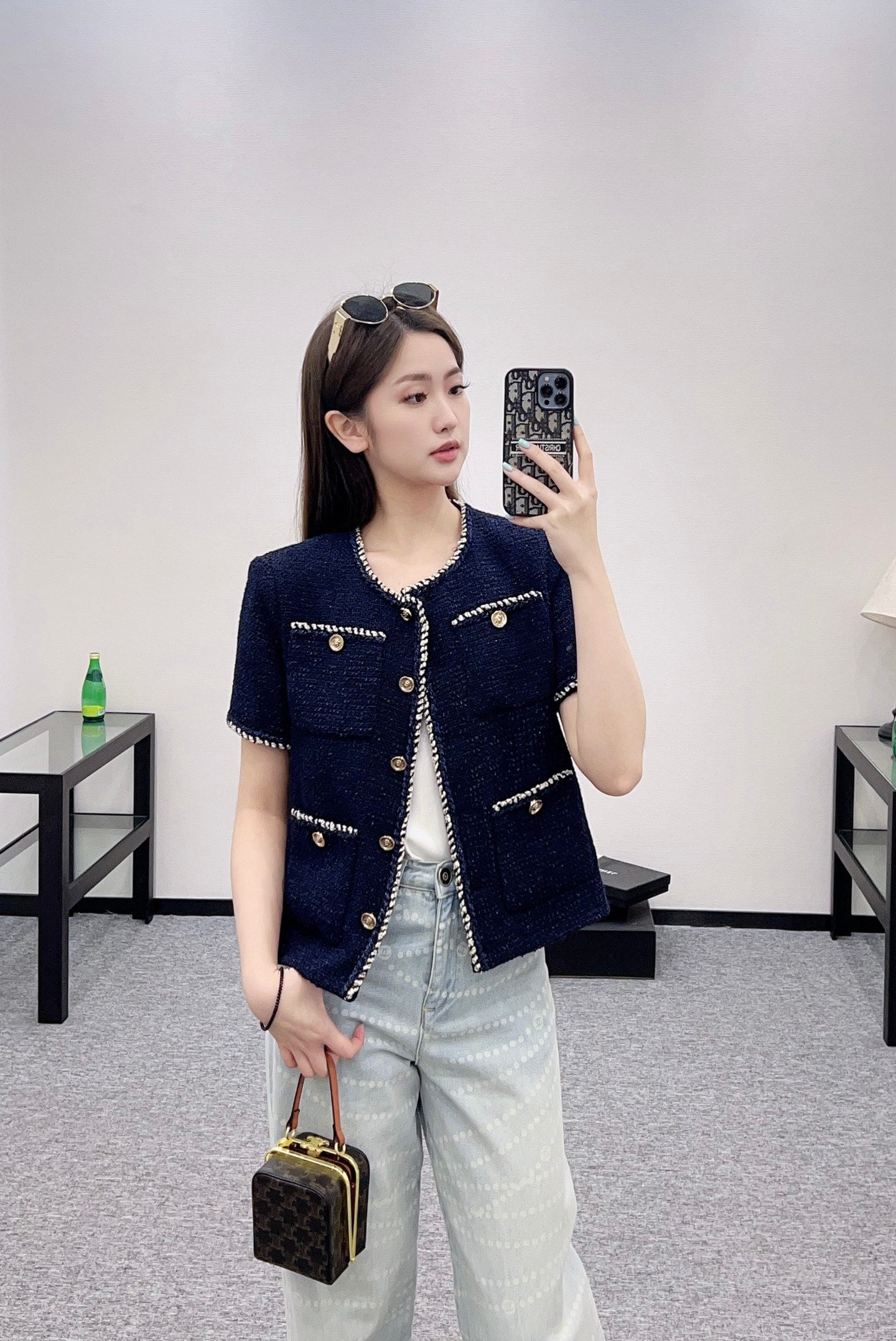 C*♥2025 new product Short-sleeved jacket