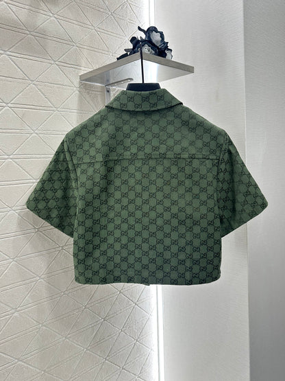 G*♥2025 new product Short shirt and trousers set