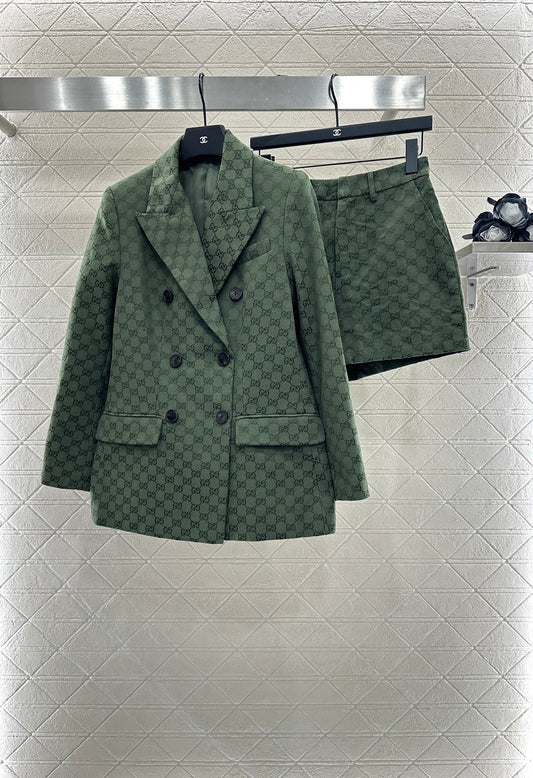 G*♥2025 new products Suit jacket and shorts set