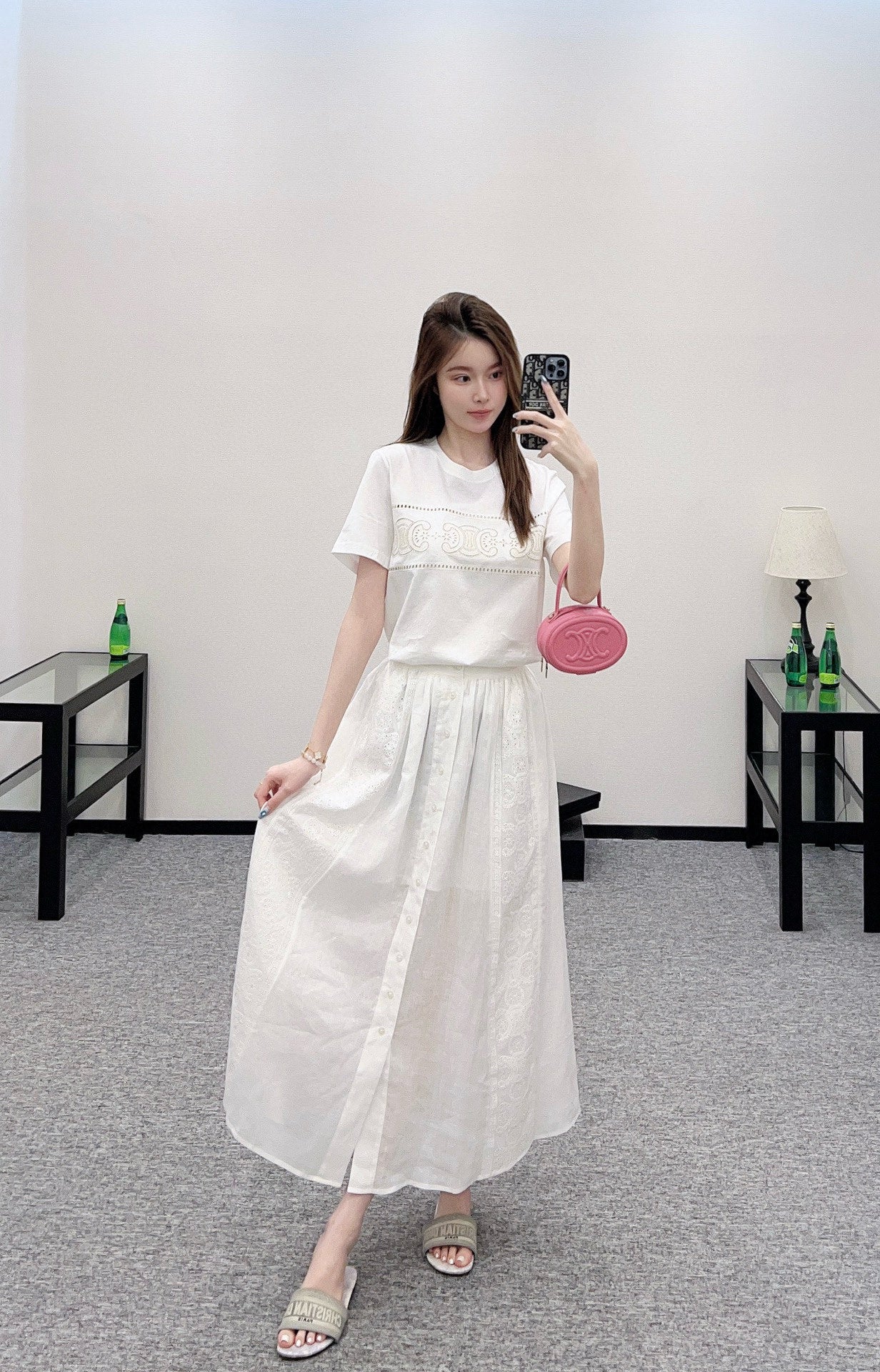 C*♥2025 new product Embroidery hollow