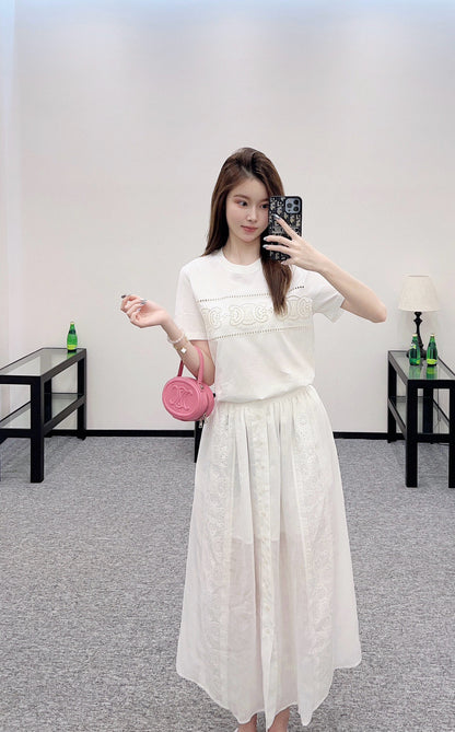 C*♥2025 new product Embroidery hollow