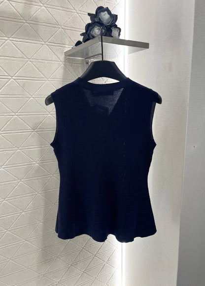 D*♥2025 new product Silk scarf knitted vest