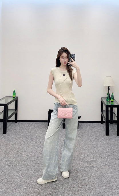 C*♥2025 new products Knitted tops