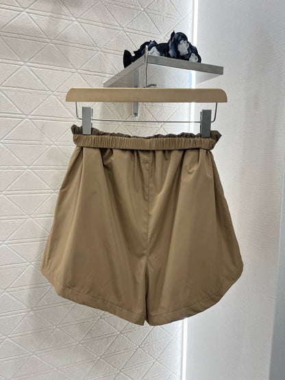 Mi*mi*♥2025 new product Hooded jacket and shorts set