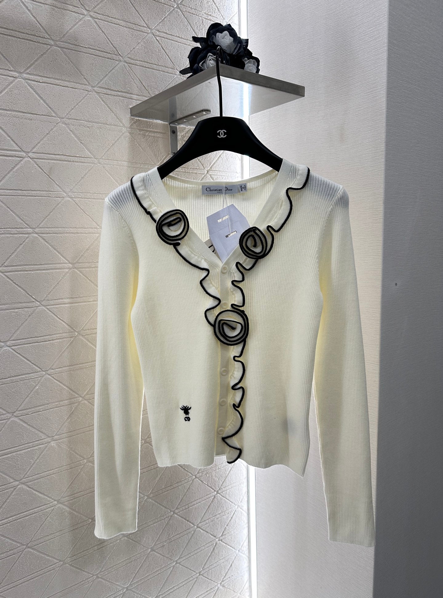 D*♥2025 new product Flower knitted cardigan