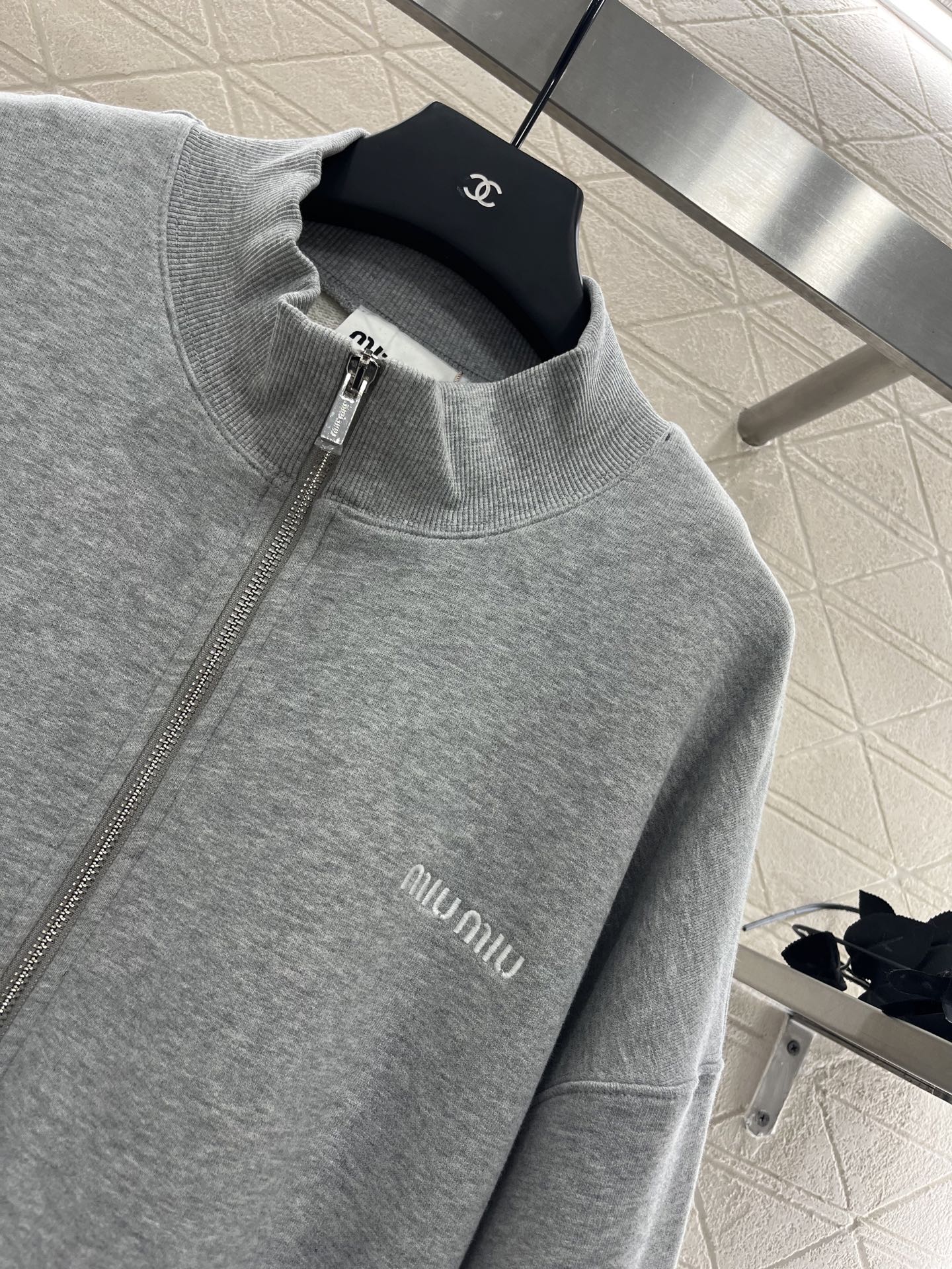 Mi*mi*♥2025 new product Drawstring sweater jacket