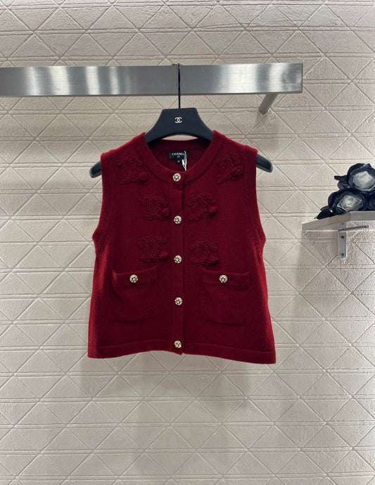 C*♥2025 new products Knitted vest