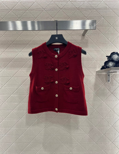C*♥2025 new products Knitted vest