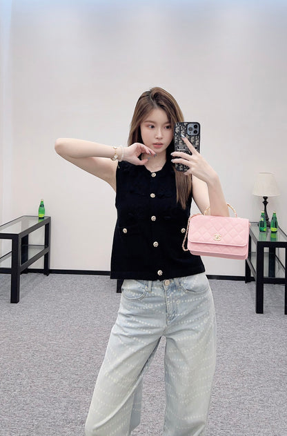 C*♥2025 new products Knitted vest